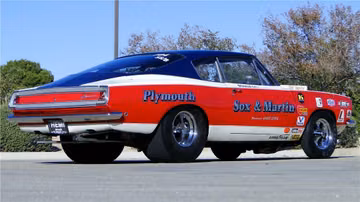 PLYMOUTH BARRACUDA HEMI FACTORY RACE CAR, 1968