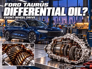 When should you change Ford Taurus differential oil?