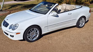 Mercedes-Benz CLK350 Convertible, 2009