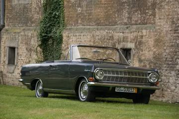 Opel Rekord Cabriolet 1700 S (A) specs