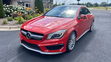 Mercedes-Benz CLA45 AMG Sedan, 2014