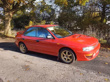 Subaru Impreza WRX Type RA-Auction Lot, 1996