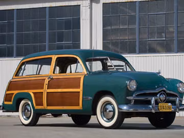 Ford Custom Station Wagon, 1949