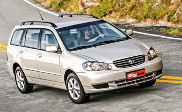 Toyota Corolla Fielder 1.8 (E120) specs