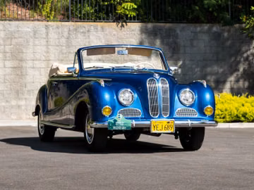 BMW 502 Cabriolet by Baur, 1956