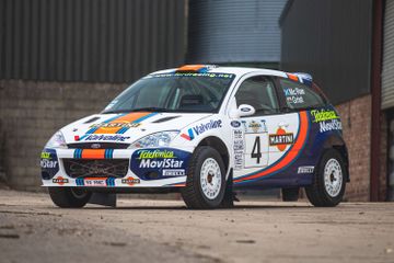 Ford Focus WRC.  Ex-Colin McRae, 2001
