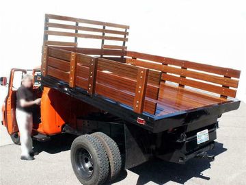 FORD F-350 DUMP TRUCK, 1956