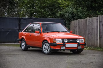 Ford Escort XR3, 1980