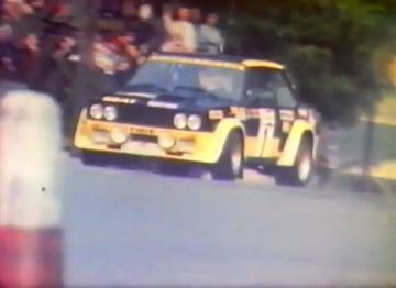 Fiat-Abarth 131 Rally in Rajd Polski (1992)