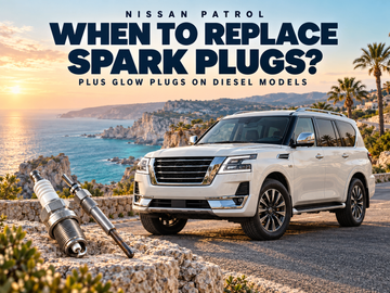 When to replace spark plugs and glow plugs in a Nissan Patrol