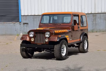 Jeep CJ-7 Renegade, 1984