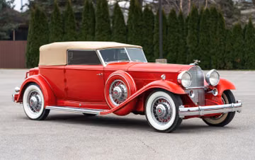Packard 904 Deluxe Eight Individual Custom Convertible Victoria, 1932