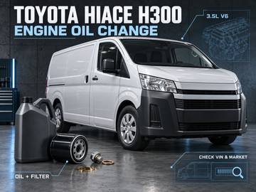 How Often to Change the Engine Oil in a Toyota Hiace H300: Intervals, Specifications and Capacity