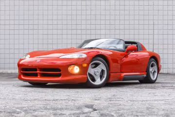 DODGE VIPER RT/10 ROADSTER VIN:1B3BR65E6NV100119, 1992