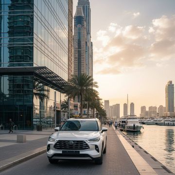 The Toyota Crown Kluger: The Car That Gets Dubai
