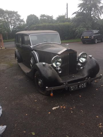 Rolls-Royce Wraith Limousine Project, 1938