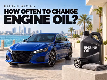 How often to change the engine oil in a Nissan Altima