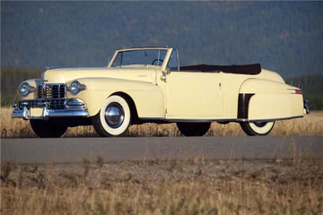 LINCOLN CONTINENTAL CONVERTIBLE, 1947