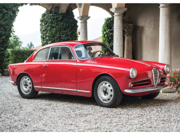 Alfa Romeo Giulietta Sprint Veloce 'Alleggerita' by Bertone, 1957