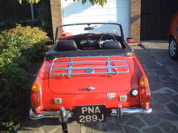 MG Midget MkIII, 1970