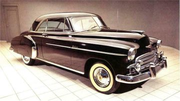 CHEVROLET DELUXE 2 DOOR HARDTOP, 1950