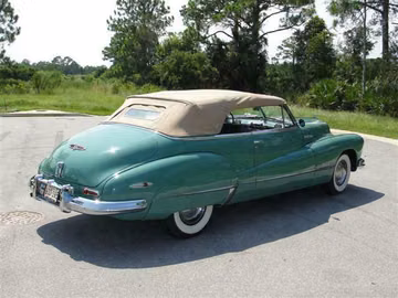 Buick Roadmaster Series 76 C Convertible, 1948