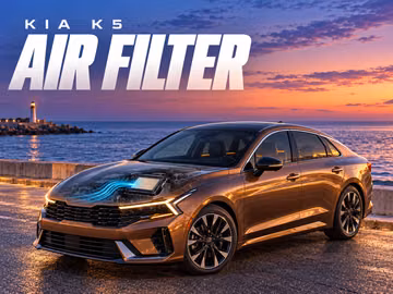 When to replace the Kia K5 engine air filter