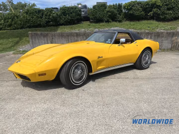 Chevrolet Corvette 454/ LS4 Convertible W/ Hardtop, 1973