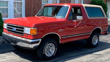 Ford Bronco XLT, 1990