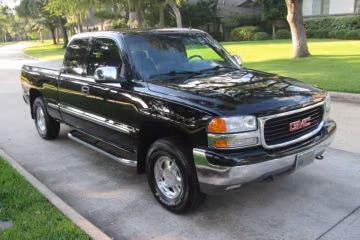 GMC Sierra 1500 SLT Extended Cab Z71 4×4, 2002