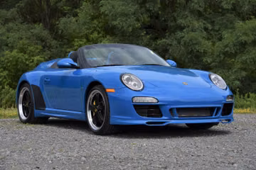 Porsche 911 Convertible, 2011
