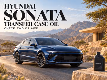When to change transfer case oil in a Hyundai Sonata