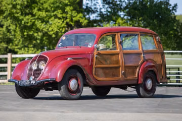 Peugeot 202 Canadienne camionette boisée, 1948