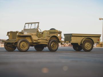 Willys MB Jeep & Trailer, 1942