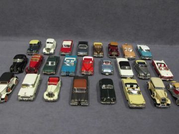 Twenty-Five (25) 1/43 Scale Assorted Mini Marque Model Cars