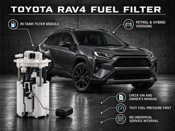 Toyota RAV4 Fuel Filter Replacement and Diagnostics