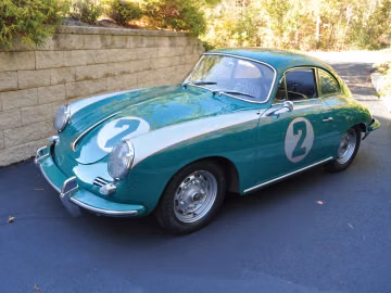 Porsche 356 B Coupe by Karmann, 1963