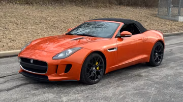 Jaguar F-Type Convertible, 2014