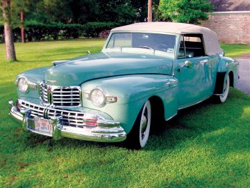 Lincoln Continental V12 Convertible, 1947