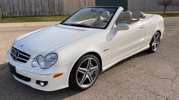 Mercedes-Benz CLK63 Convertible, 2007