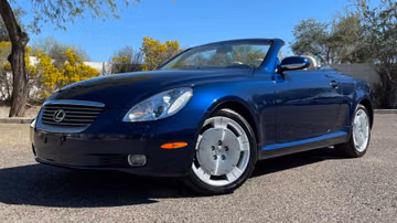 Lexus SC430 Convertible, 2003