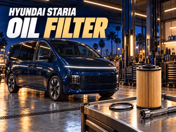 When to change the oil filter on a Hyundai Staria