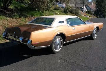 LINCOLN CONTINENTAL MARK IV COUPE, 1972