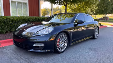 Porsche Panamera Turbo Sedan, 2011