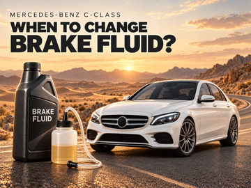 Mercedes-Benz C-Class brake fluid replacement