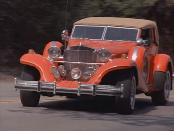 Excalibur Series IV Phaeton in Scarecrow and Mrs. King (1983-1987)