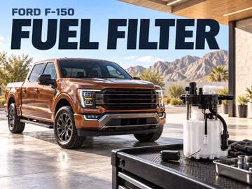 How often should you replace the fuel filter on a Ford F-150?