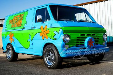 РЕПЛИКА ФУРГОНА «МАШИНА ТАЙН» НА БАЗЕ FORD ECONOLINE 1968 ГОДА
