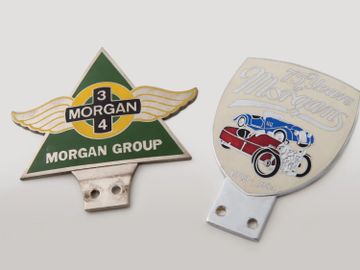 Morgan Automobile Commemorative Badges (2)