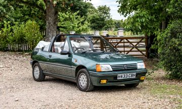 Peugeot 205 Roland Garros Cabriolet, 1990